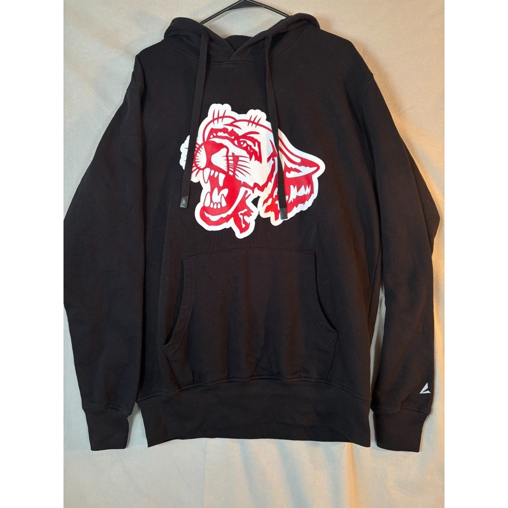 Fleece Wildcat‎ Hoodie Men's M Black Red White Graphic Pullover Streetwear